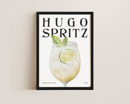 Hugo Spritz Cocktail Print