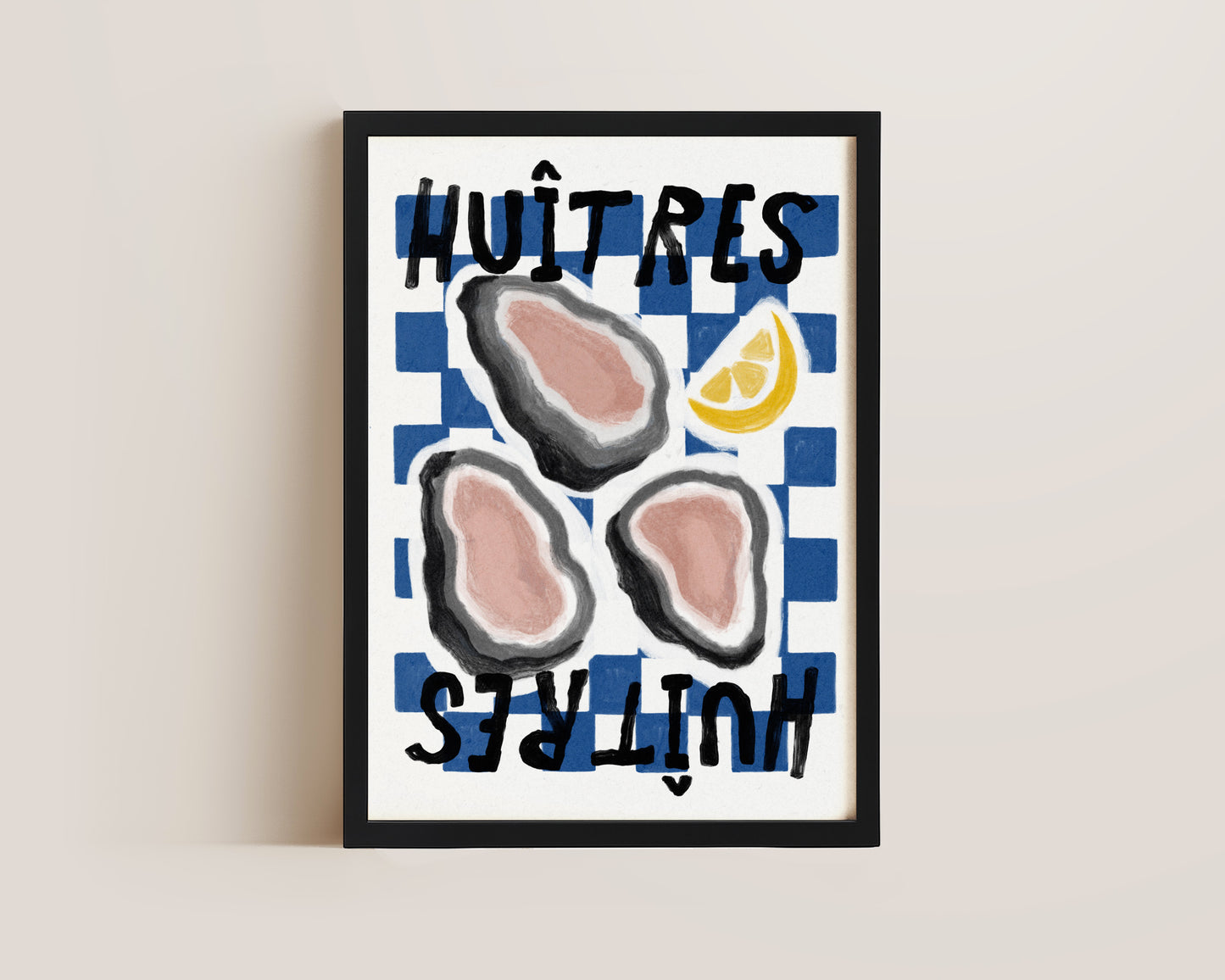 Huitres Print