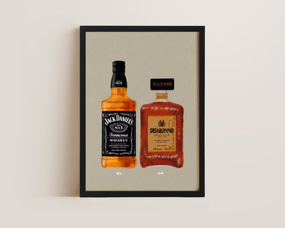Jack Daniel's & Disaronno Print