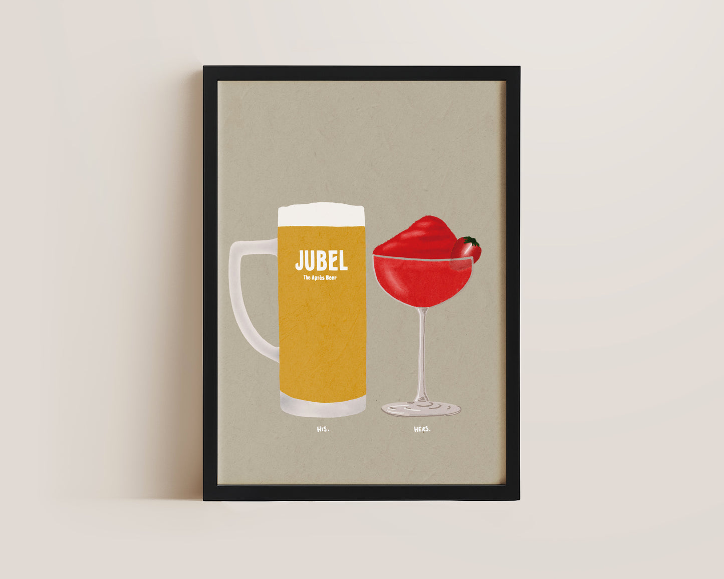 Jubel & Frozen Strawberry Daiquiri Print