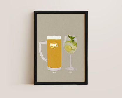Jubel & Hugo Spritz Print