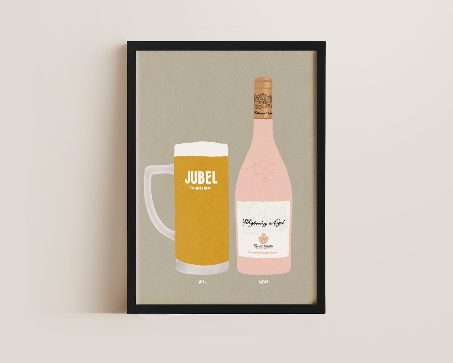 Jubel & Whispering Angel Print