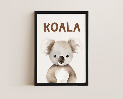 Baby Koala Print