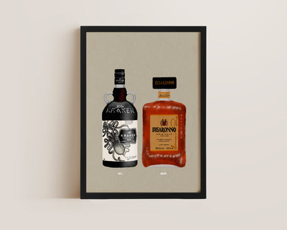 Kraken & Disaronno Print