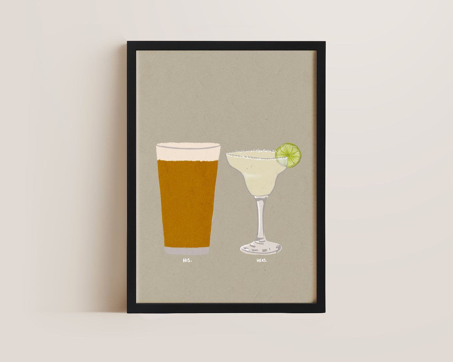 Lager & Margarita Print