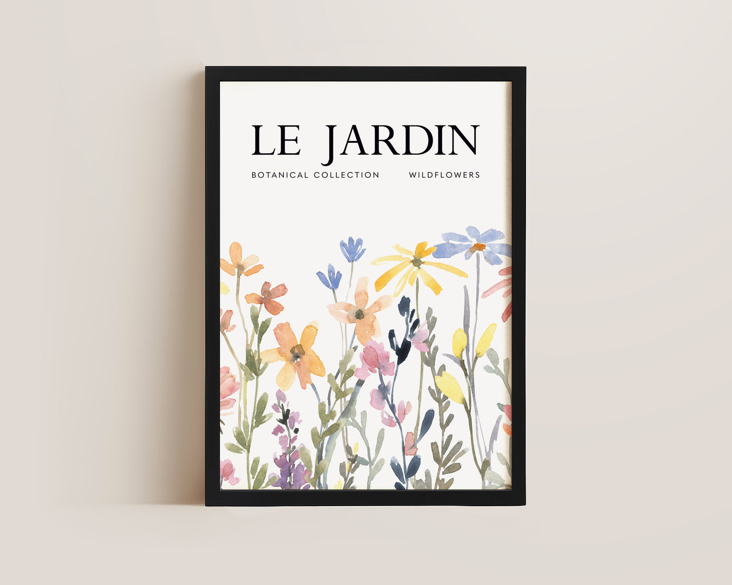 Le Jardin Wildflowers Print
