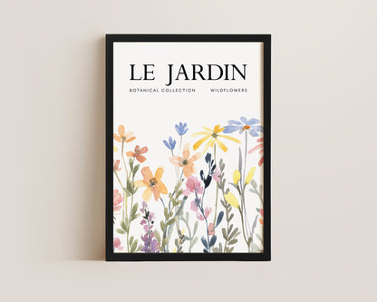 Le Jardin Wildflowers Print