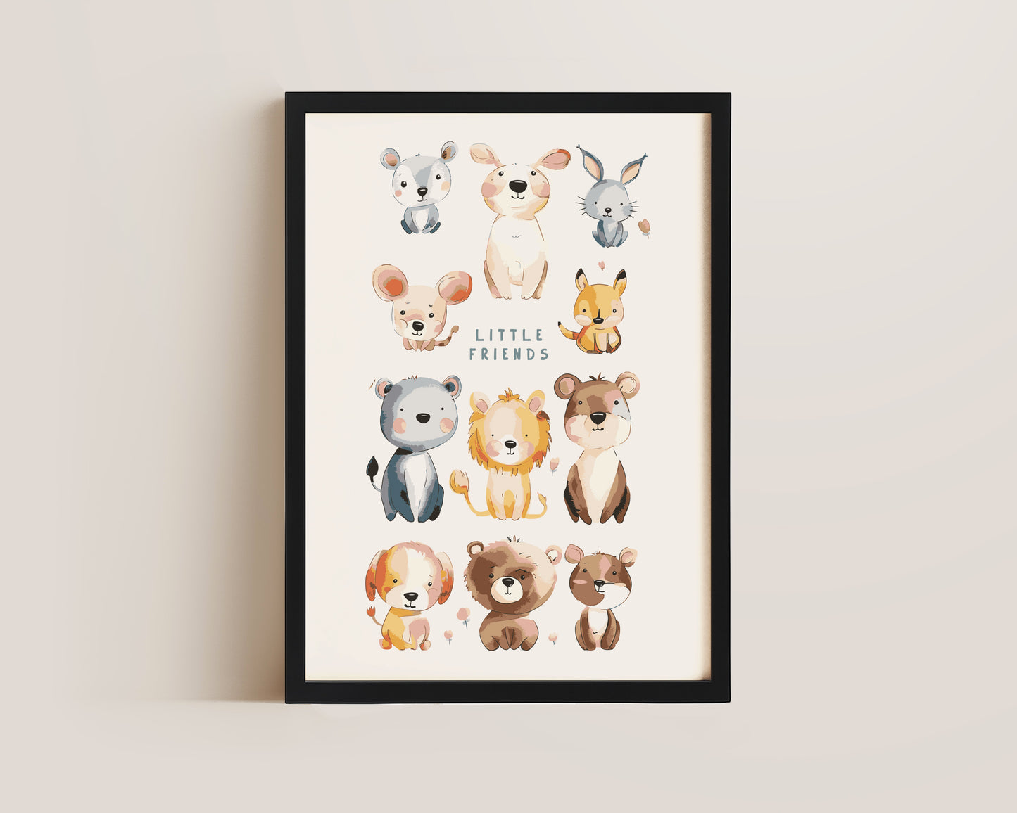 Little Friends Print
