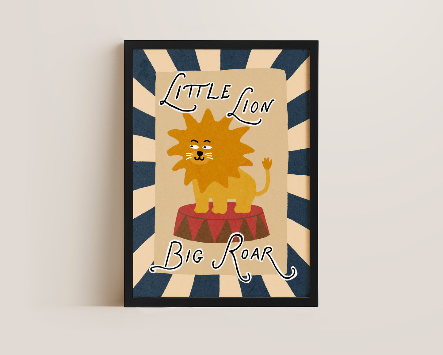 Little Lion Big Roar Print
