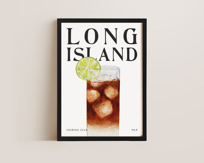 Long Island Cocktail Print