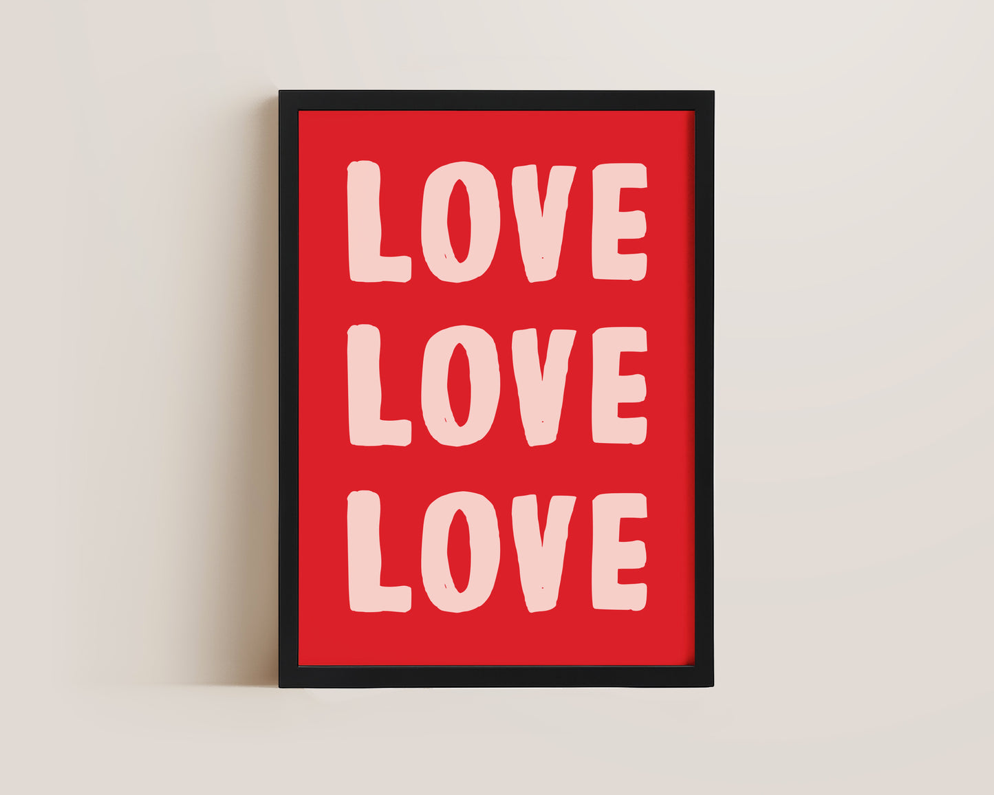 Love Love Love Print