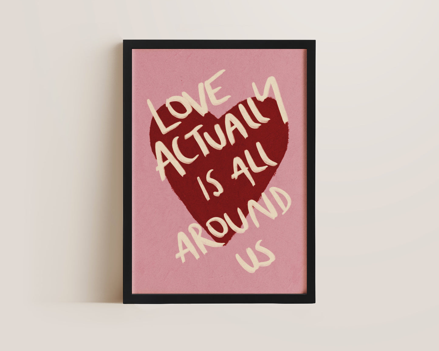 Love Is All Around Print