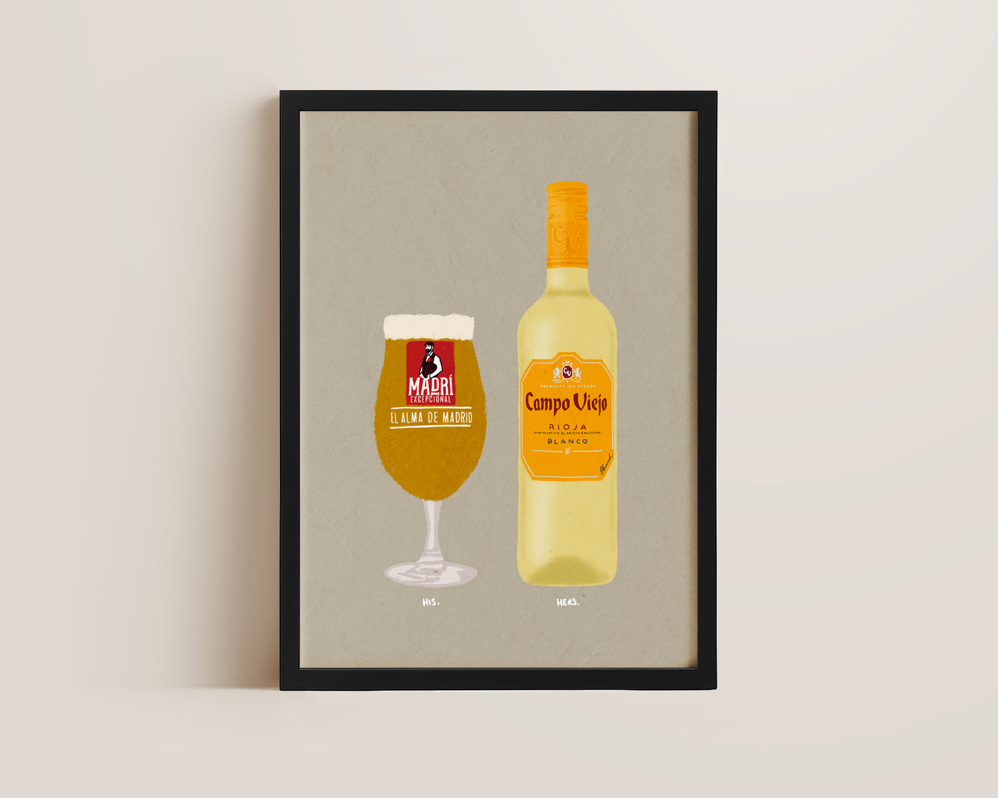 Madri & Campo Viejo Blanco Print