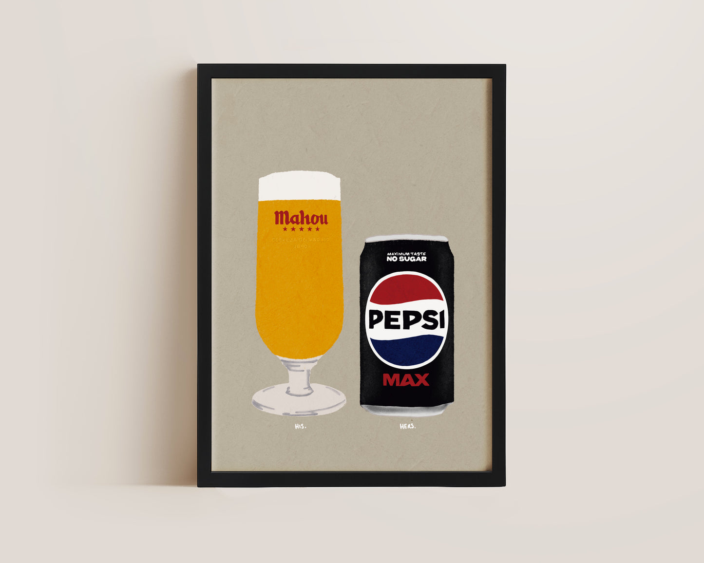 Mahou & Pepsi Max Print