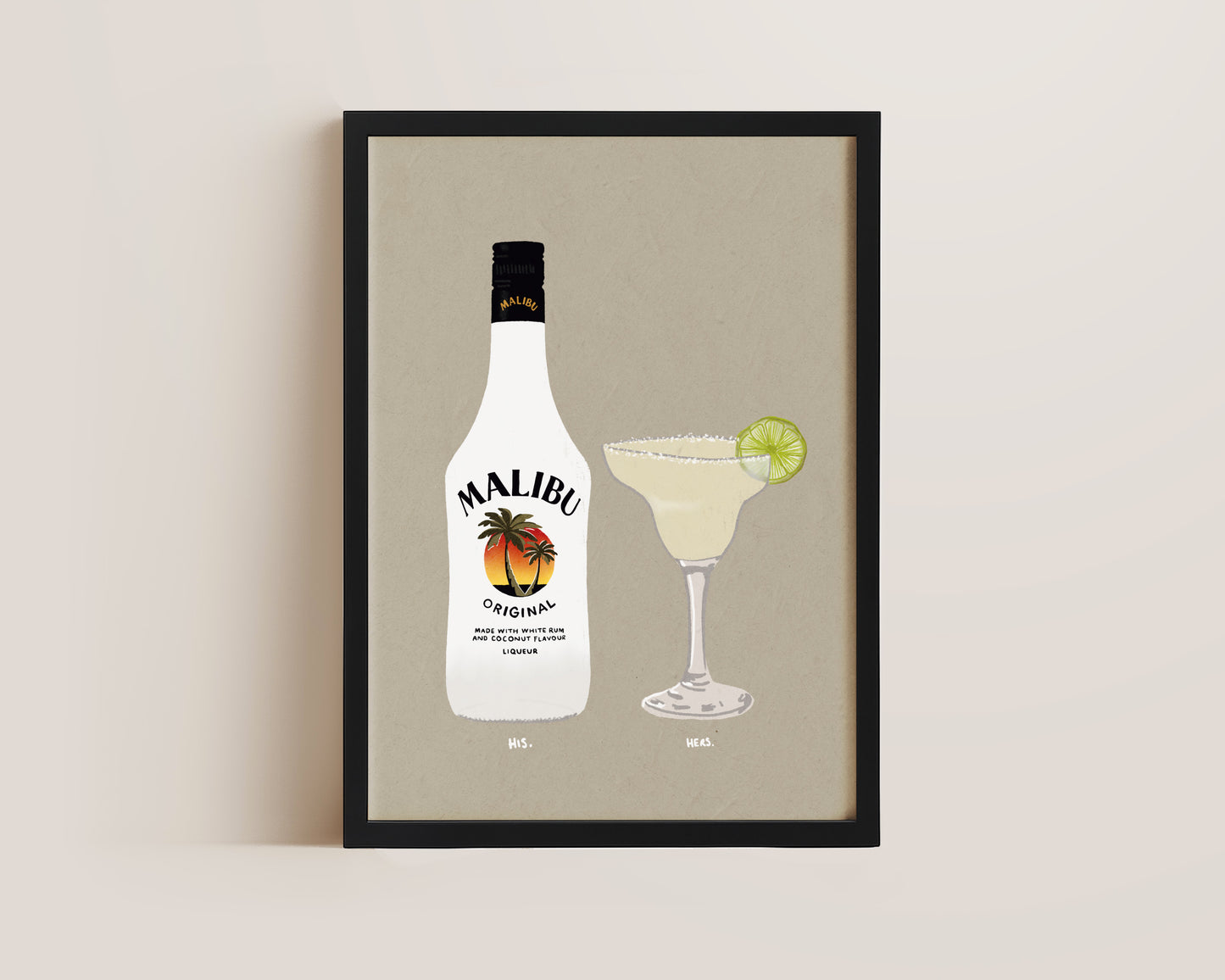 Malibu & Margarita Print