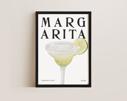Margarita No. 2 Cocktail Print