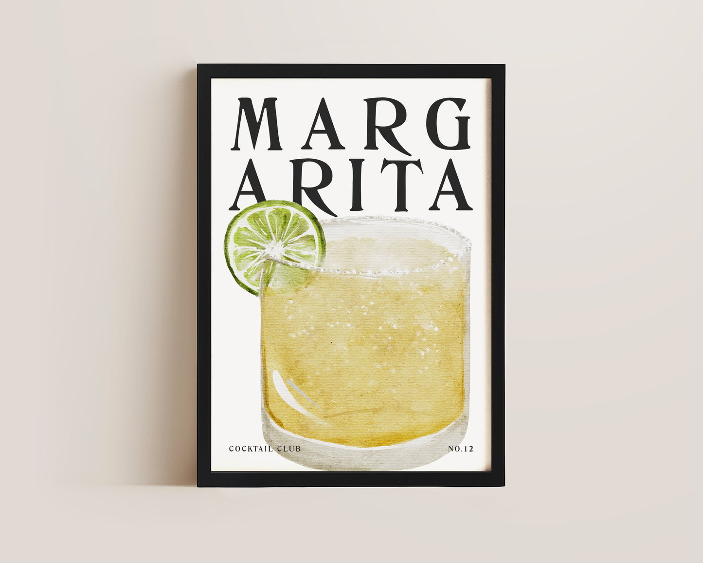Margarita Cocktail Print