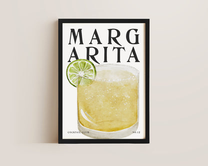 Margarita Cocktail Print