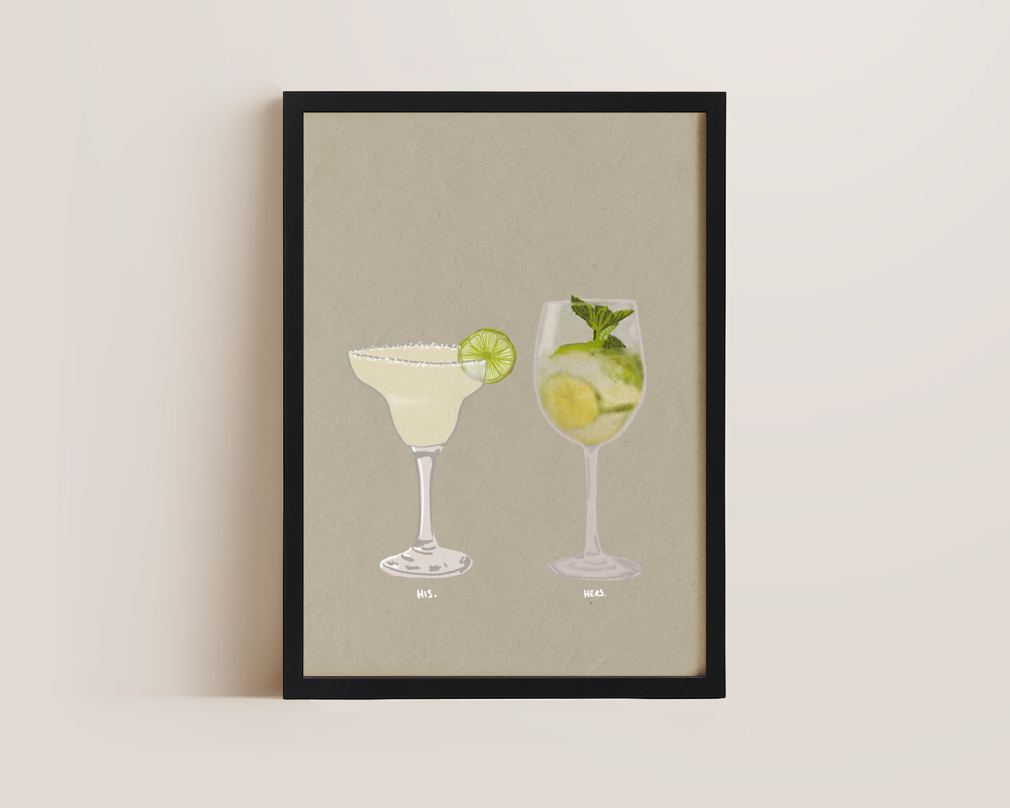 Margarita & Hugo Spritz Print