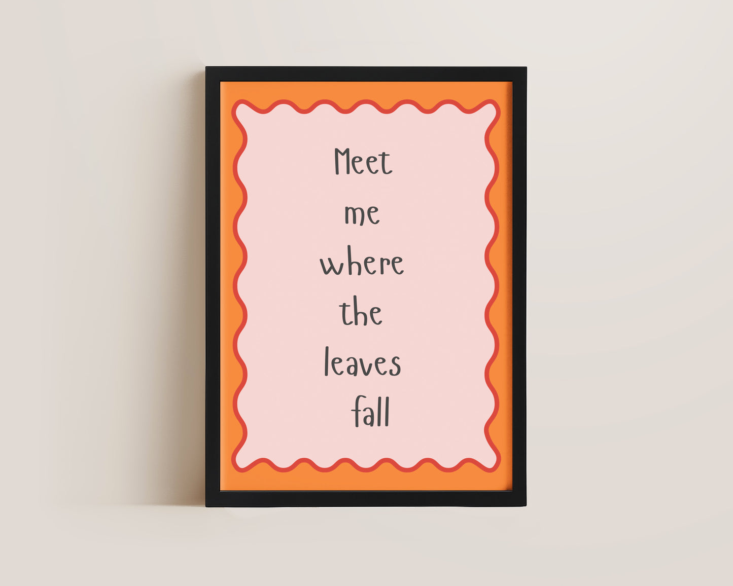 Where The Leaves Fall Print