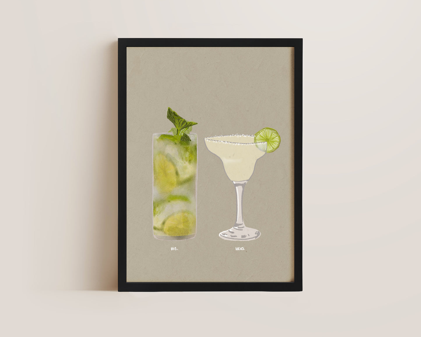 Mojito & Margarita Print
