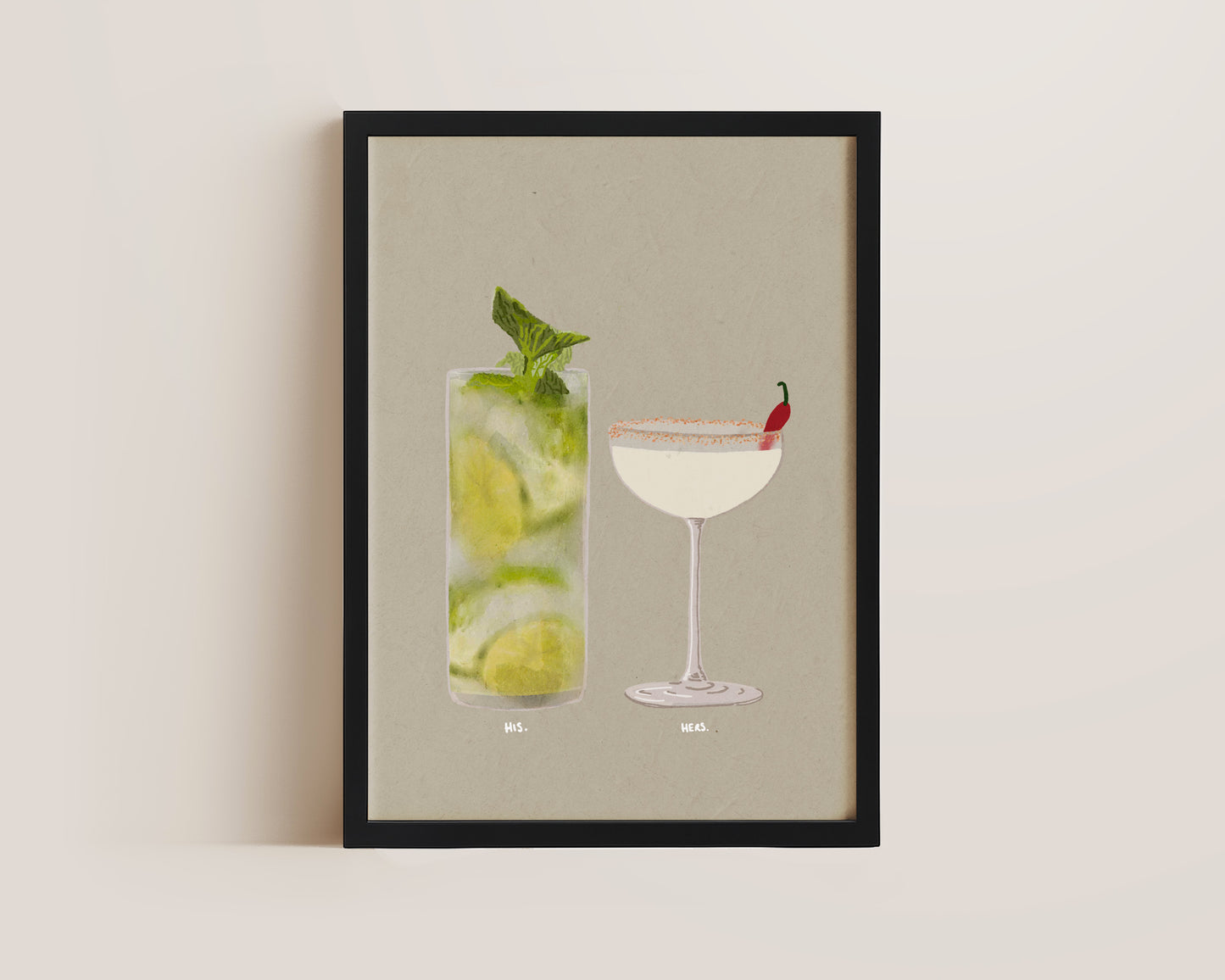 Mojito & Spicy Marg Print