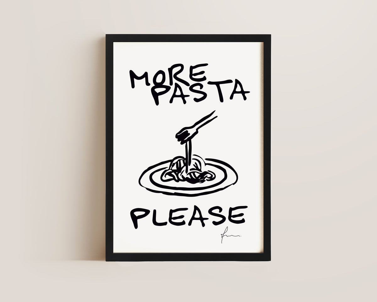 More Pasta Please Print