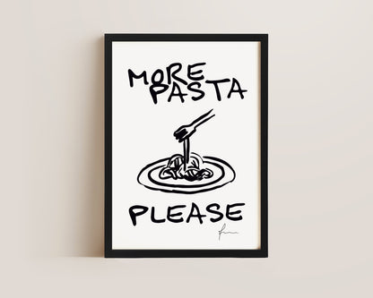 More Pasta Please Print