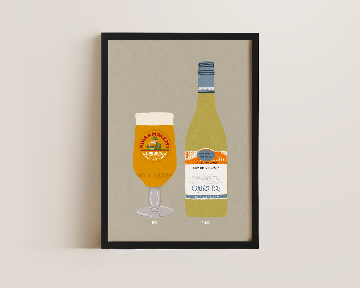 Moretti & Oyster Bay Print