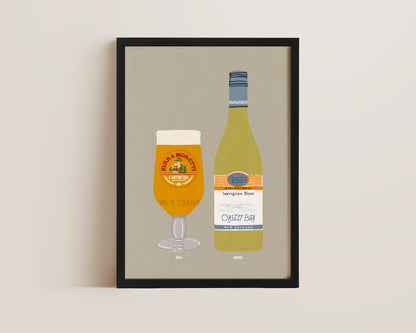 Moretti & Oyster Bay Print