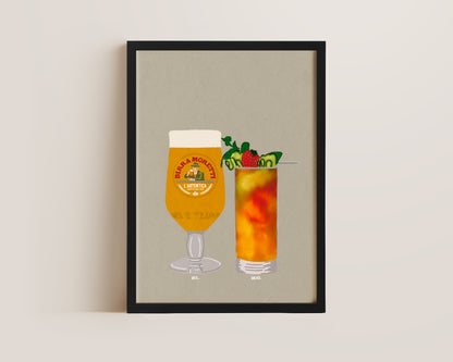Moretti & Pimms Print