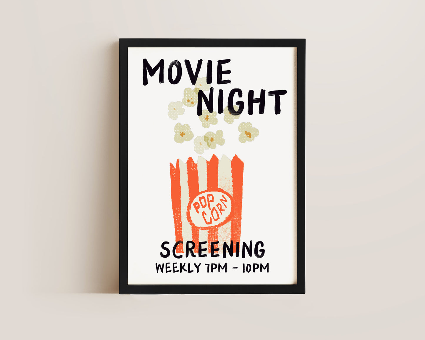 Movie Night Print