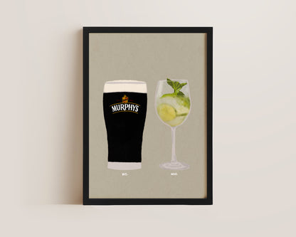 Murphy's & Hugo Spritz Print