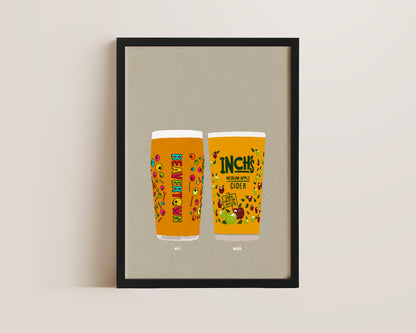 Neck Oil & Inch's Print