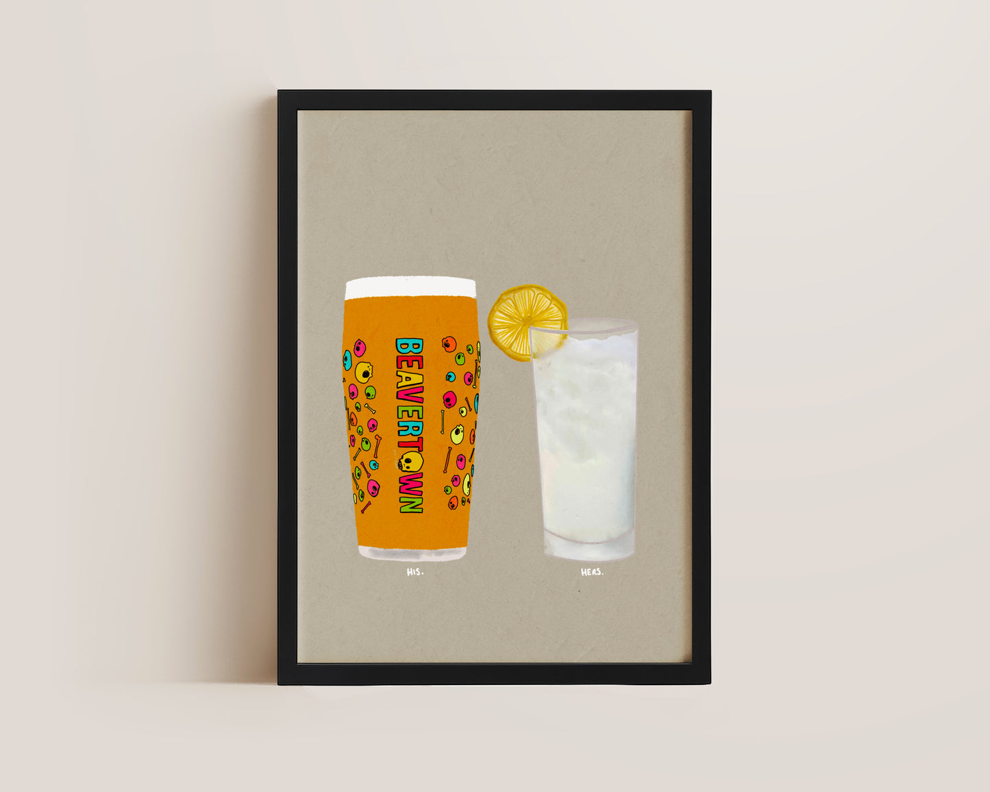 Neck Oil & Vodka Lemonade Print