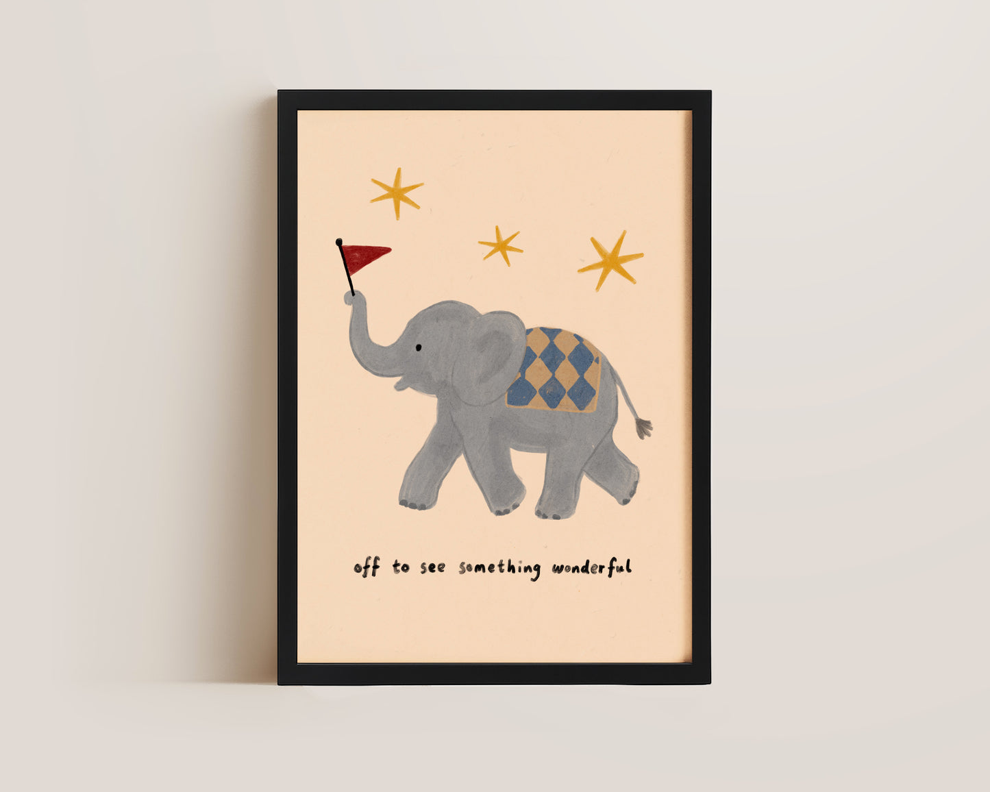 Off To See Something Wonderful Print