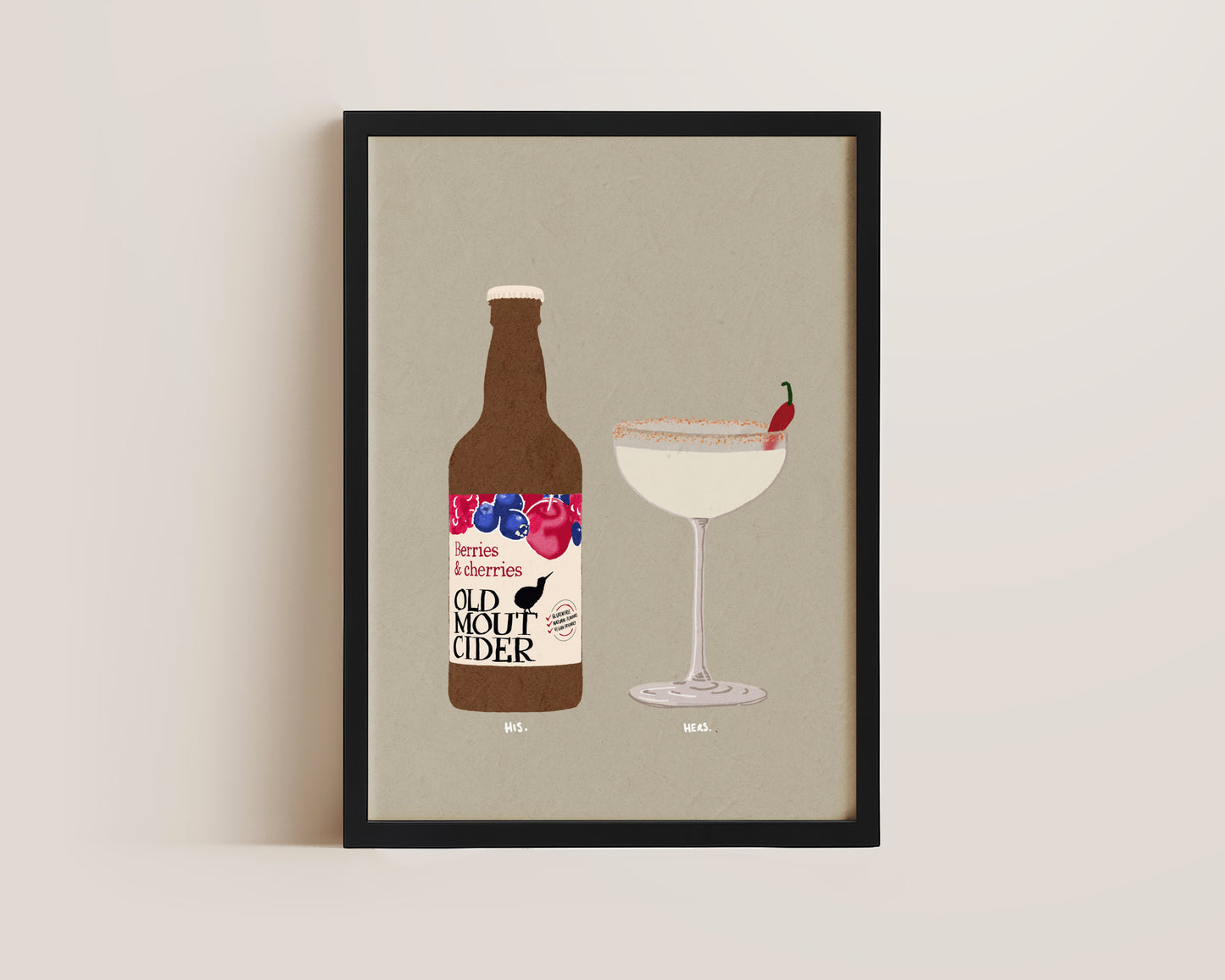 Old Mout Berries & Cherries & Spicy Marg Print