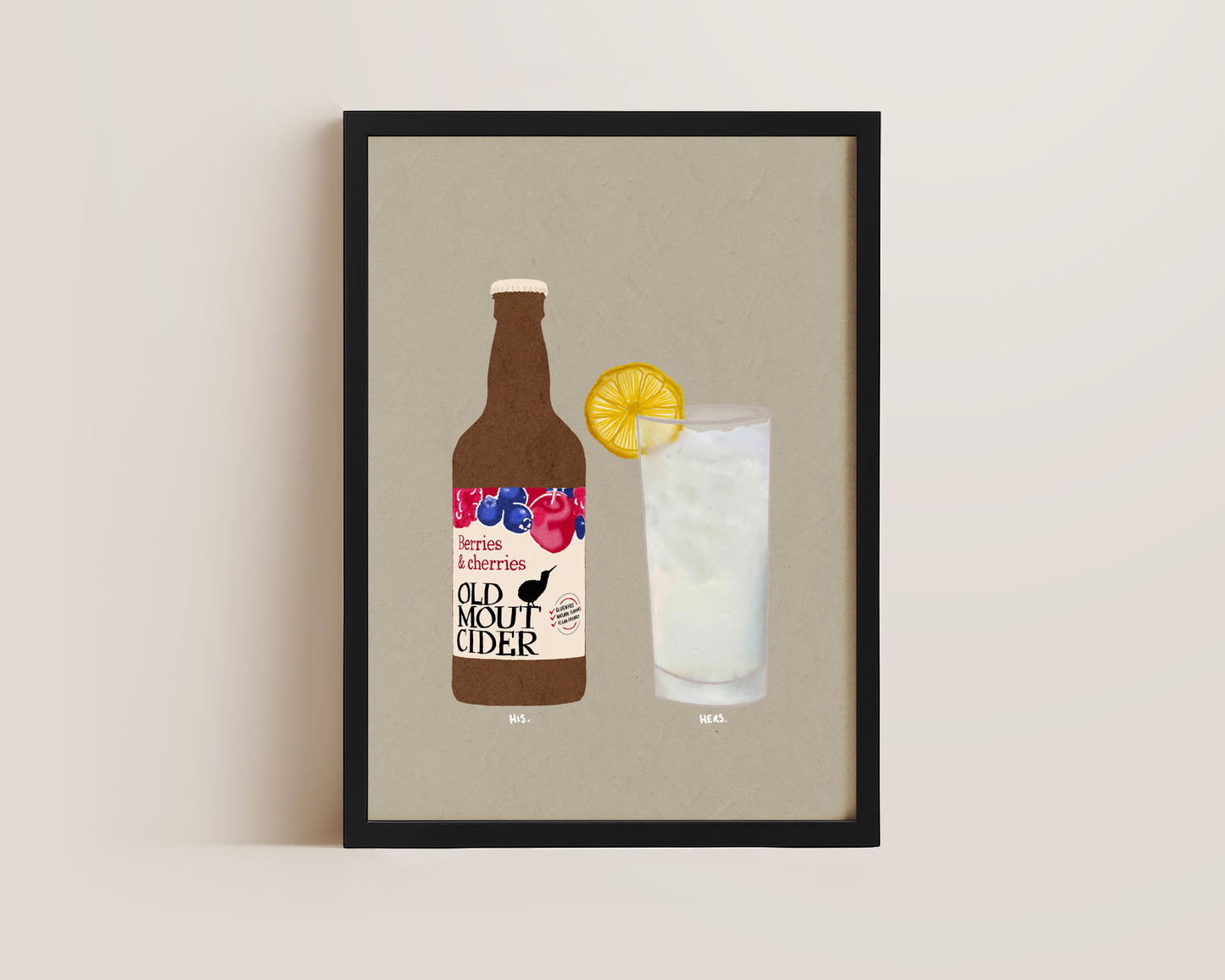Old Mout & Vodka Lemonade Print