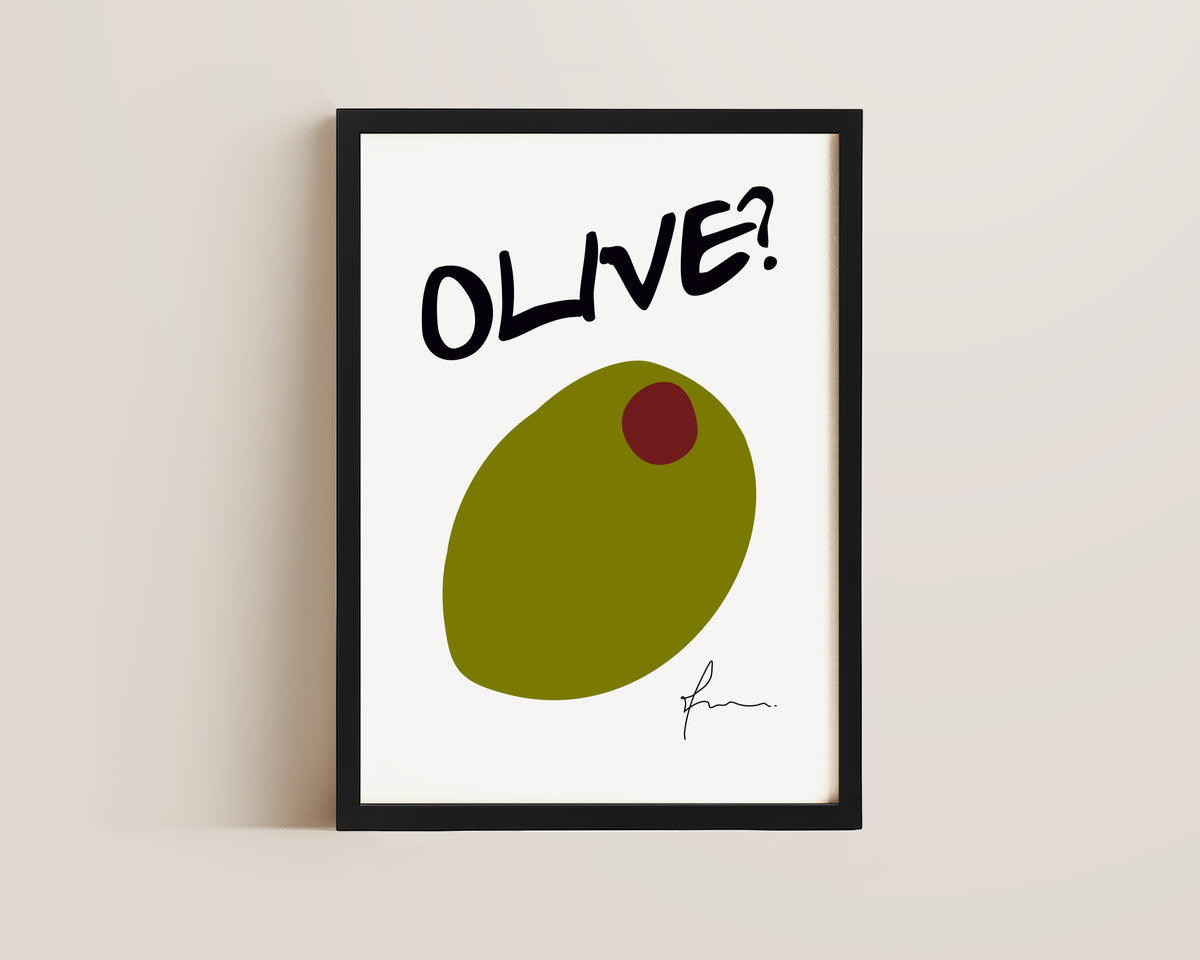 Olive Print