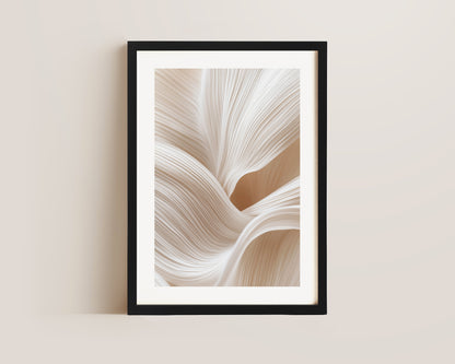 Organic Waves Print