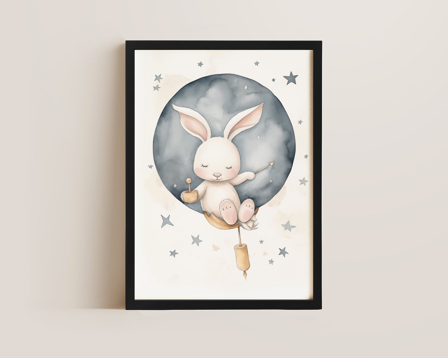 Pink Bunny Print