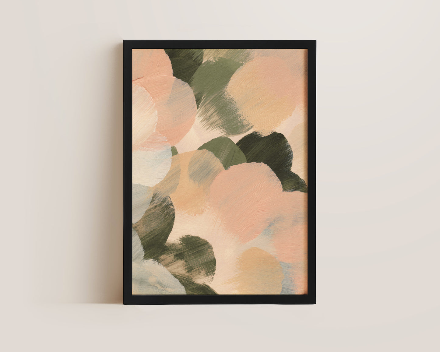 Pink & Green No. 1 Print