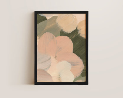 Pink & Green No. 2 Print