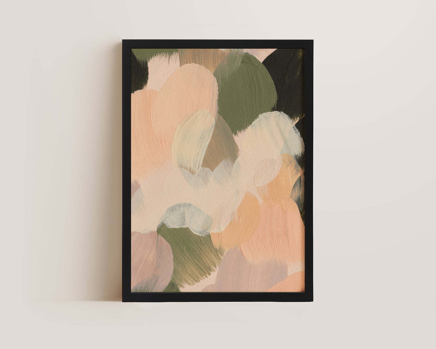 Pink & Green No. 3 Print