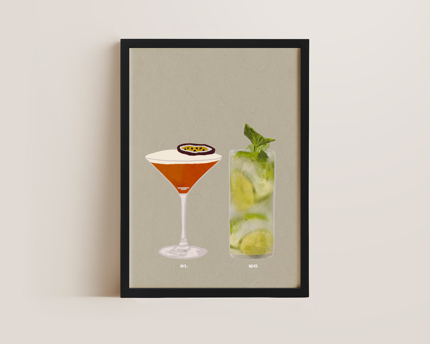 Pornstar Martini & Mojito Print