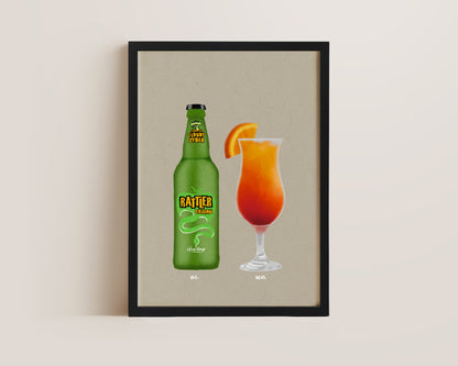 Rattler & Sex On The Beach Print