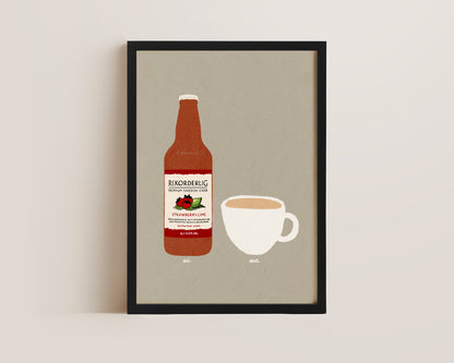 Rekorderlig & Cup of Tea Print
