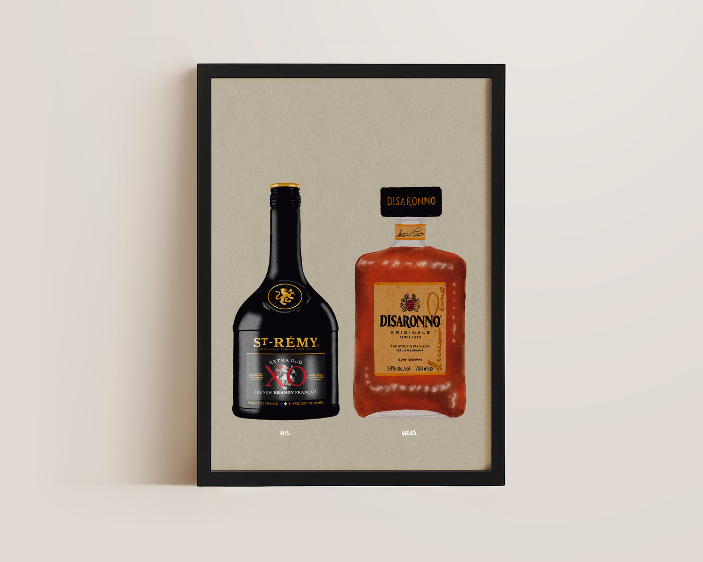 Remy XO & Disaronno Print