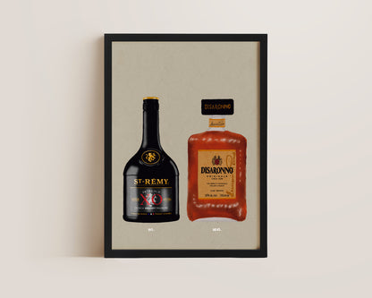 Remy XO & Disaronno Print
