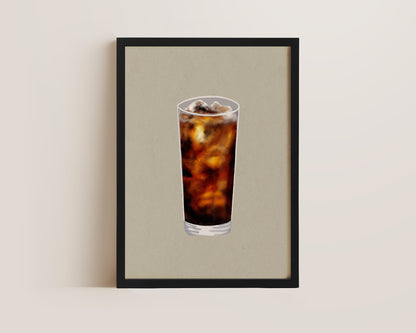 Rum & Coke Print